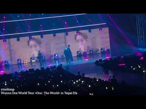 180825 Wanna One World Tour One : The World in Taipei D1 - Eleven (Number 1) cut
