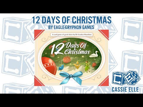 Episode 17 Cassie Elle Talks 12 Days of Christmas by Eagle-Gryphon Games