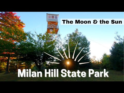 Camping at Milan Hill State Park in New Hampshire