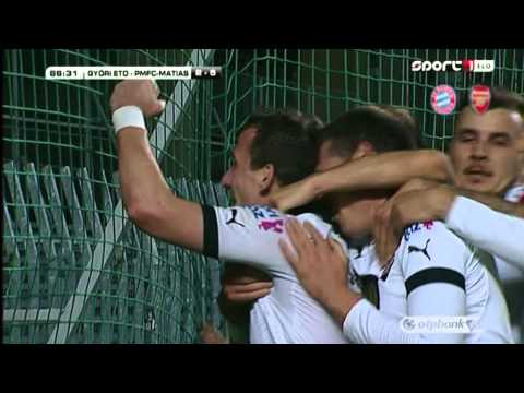 Koller Krisztián második gólja a Győri ETO FC - PMFC-Matias mérkőzésen