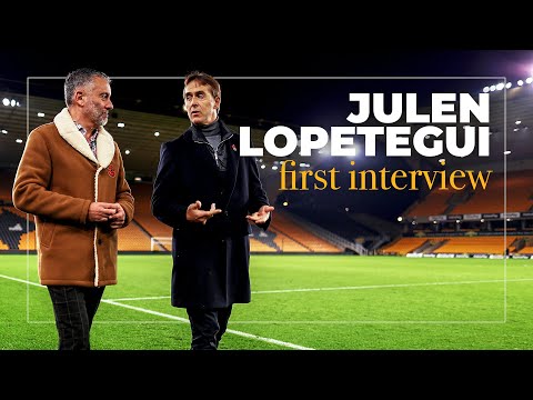 "We are going to work very, very hard" | Julen Lopetegui's first interview as Wolves' head coach
