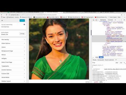 Theme Modification API Wordpress get theme mod Part 1