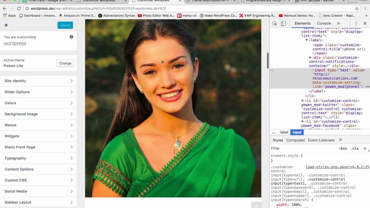 Theme Modification API Wordpress : get theme mod Part 1