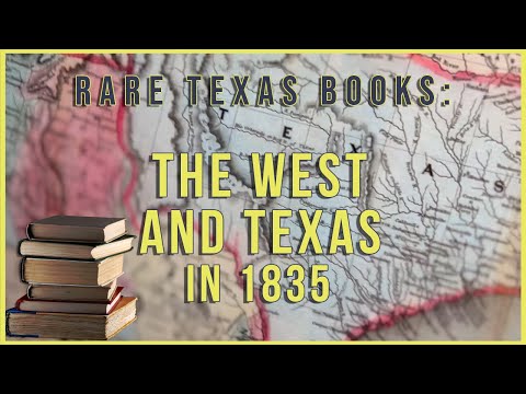 A Trip to Texas In 1835: Collecting Rare Texas History Books with Dr. Stephen Hardin