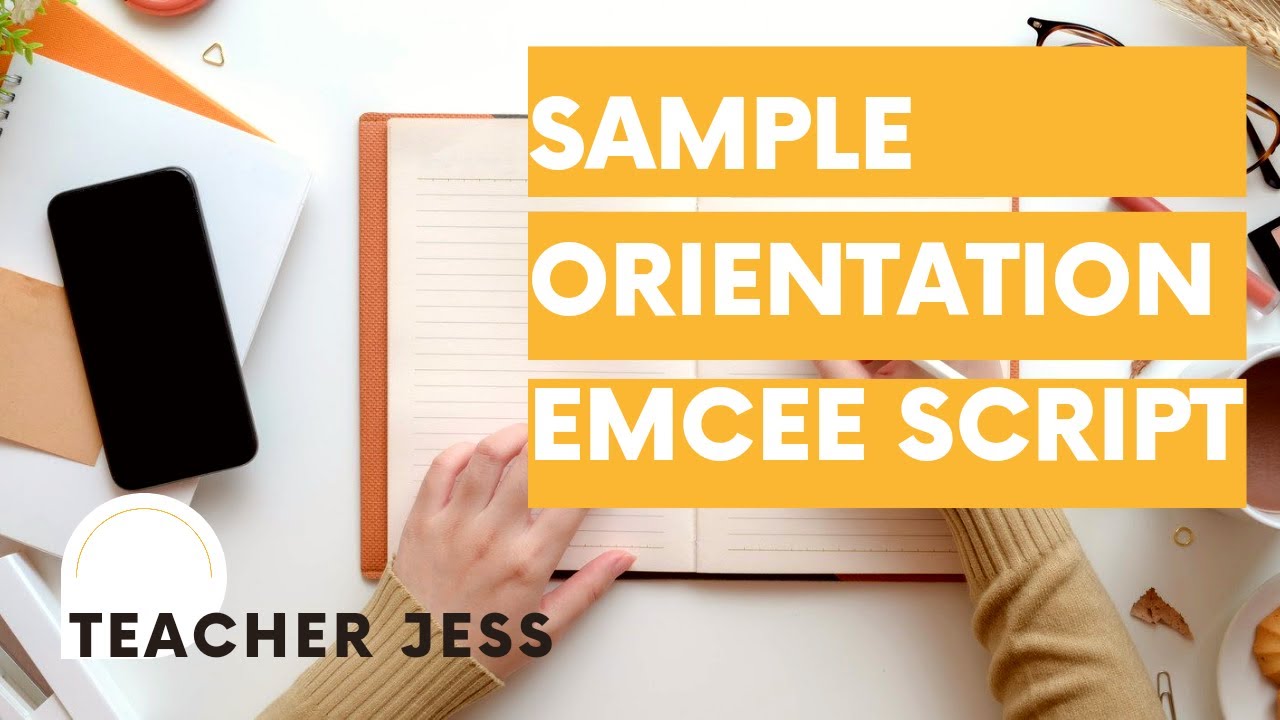 SAMPLE EMCEE SCRIPT FOR GAD ORIENTATION || Teacher Jess