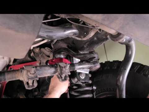 JKS Front Trackbar and Sector Shaft Reinforcement Kit Install