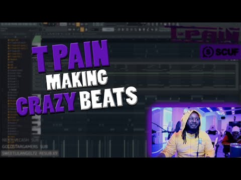 T Pain Making CRAZY Beats Live on Twitch 🔥