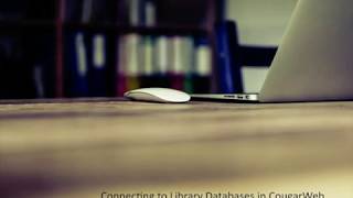 Connecting to Library Databases in CougarWeb