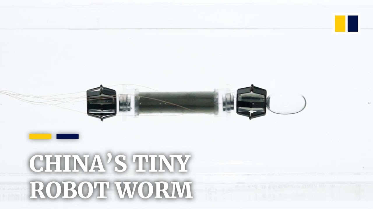 Chinese scientists develop robot worm to explore engine pipes