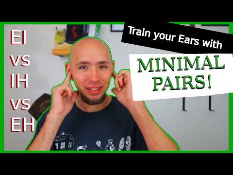 Special Minimal Pairs: Diphthong EI ("pain") vs IH ("pin") vs EH ("pen") | English Ear Training