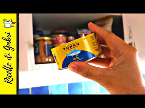 Cena pronta in 15 minuti! DELIZIOSA RICETTA COL TONNO IN SCATOLA! Gabri #1506