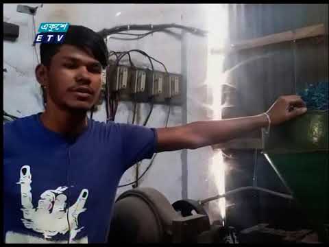 ফেলে দেয়া প্লাস্টিক সামগ্রী দিয়ে তৈরি হচ্ছে সুতা