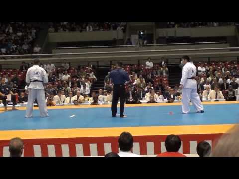 Kyokushin Karate Djema Belkhodja France Vs Muraoka Yoshikazu Japann