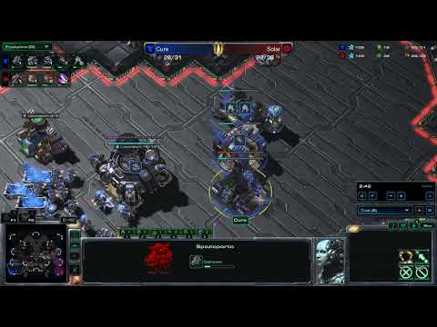 StarCraft II Terran vs Zerg (Cure vs Solar) commento ita