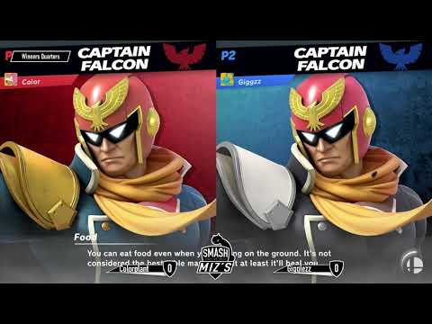 Smash @ Miz's WiFi 21 - Colorplant (Captain Falcon) vs. Gigglezz (Captain Falcon) Winners Quarters