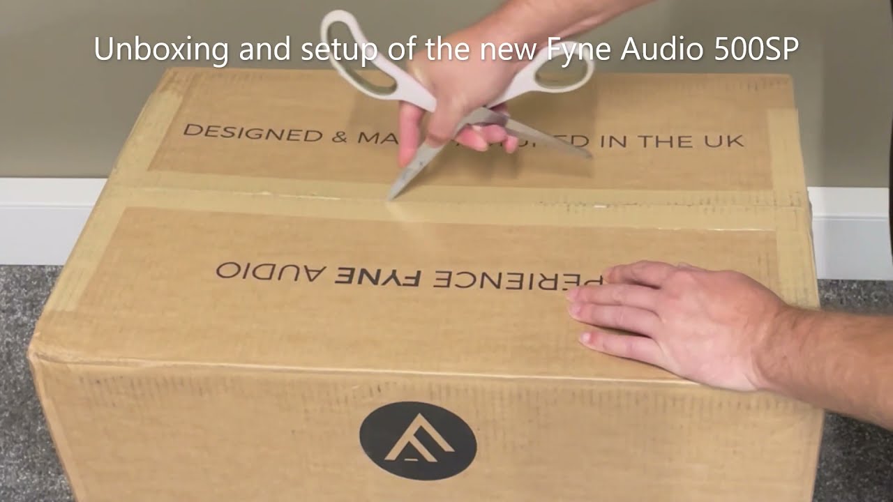 Fyne Audio F500SP Unboxing