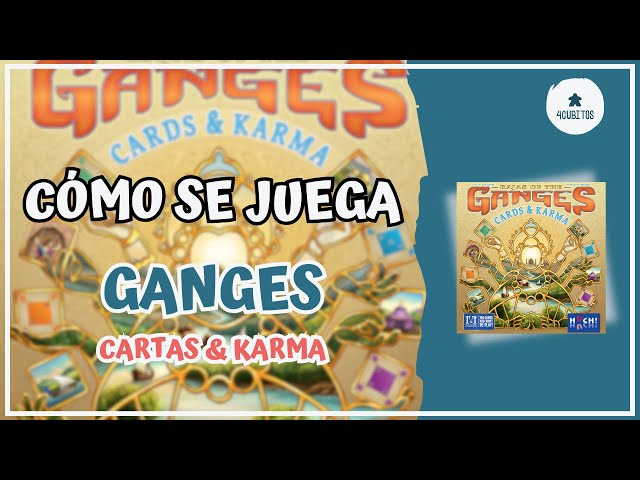 Vídeo relacionado con Devir - Ganges Cartas y Karma, Juego de Mesa, Juego de Comercio, Juego Ambientado en la India (BGGANCAPS)