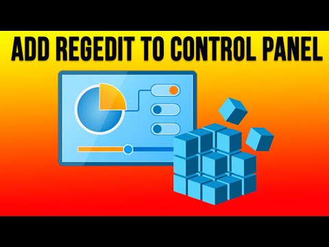 Add a Registry Editor Shortcut to the Windows Control Panel