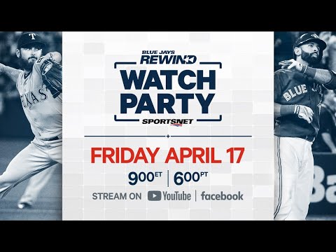 Re-Live "The Bat Flip" & Game 5 Of The 2015 ALDS w/ Bautista | Blue Jays vs.  Rangers | Watch Party