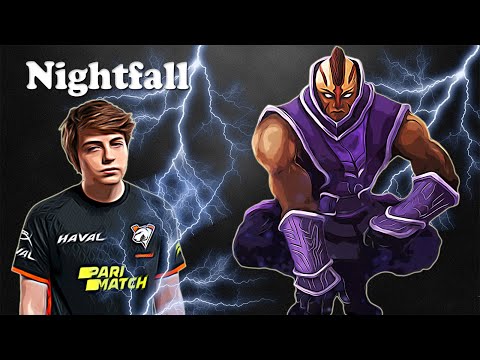 Nightfall - AntiMage Safelane | Dota 2 7.28c Gameplay