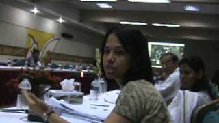 preview picture of video 'Dr. Sarwat Chowdhury speaks at the coal roundtable at Jamuna Resort'
