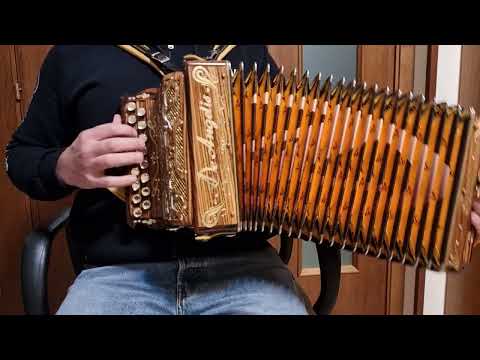 Organetto De Angelis in Do | Il vento del Gran Sasso (Valzer) di Franco Ruggieri | 