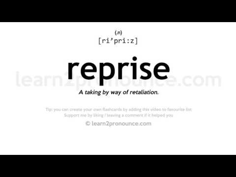 download lagu mp3 mp4 Reprise Definition, download lagu Reprise Definition gratis, unduh video klip Reprise Definition