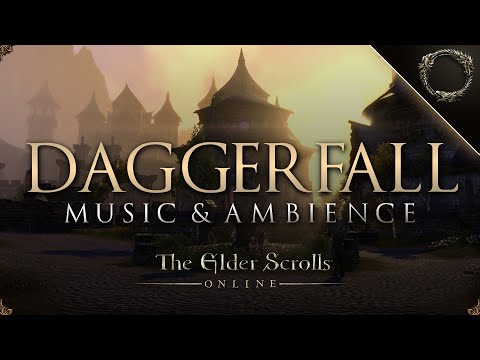 Calming DAGGERFALL Without Players 🌕 ESO Music & Ambience
