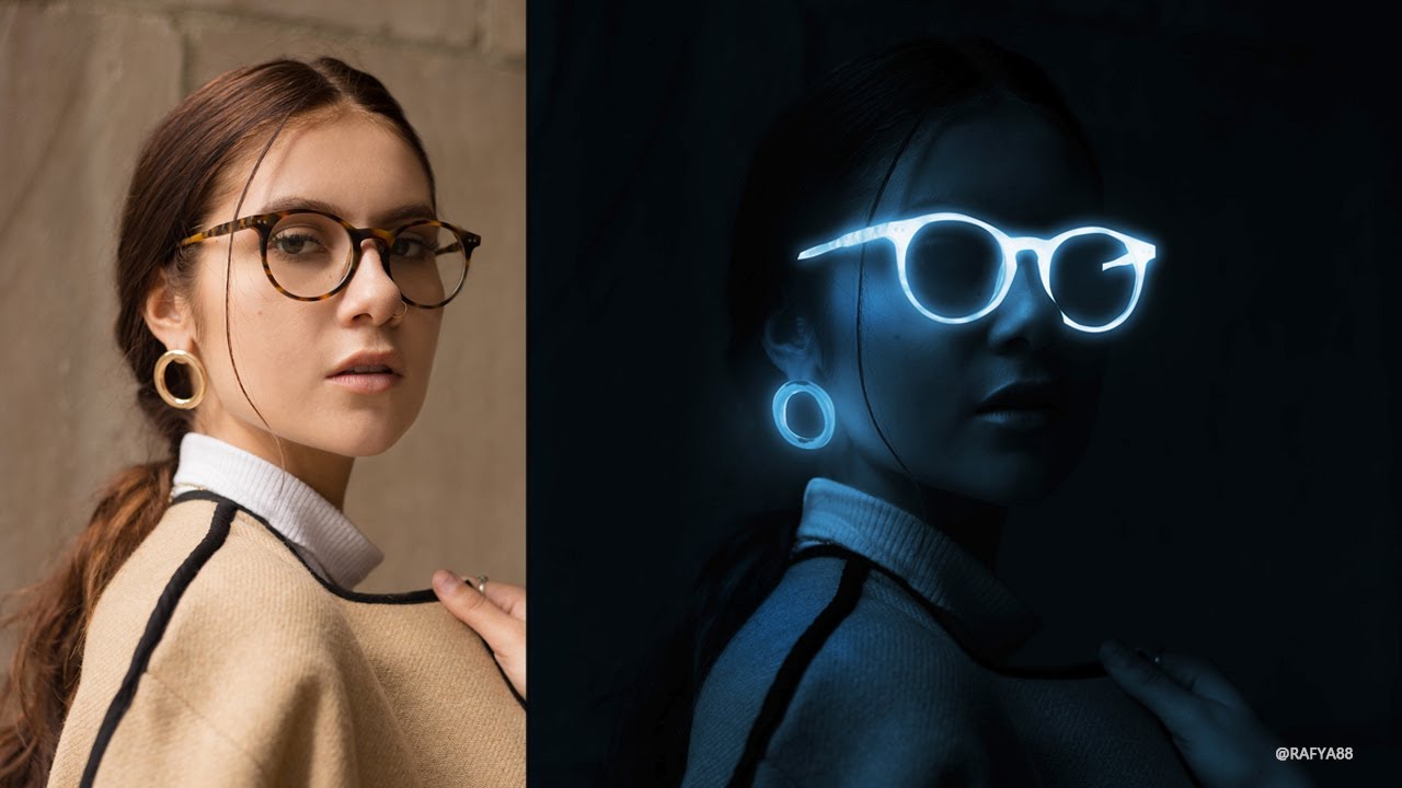 Photoshop tutorial   Glow in the dark