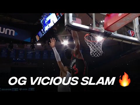 Fred VanVleet with a Nice Alley-Oop Pass to OG Anunoby