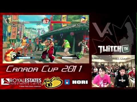 Canada Cup Gaming 2011 SSF4AE Leslie SGP vs eLive Kazunoko JPN Grand Finals