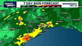 Track storms across the Houston area on live radar, plus get the latest forecast