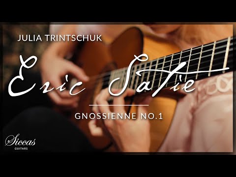 Julia Trintschuk plays Gnossienne No. 1 by Eric Satie on a Pepe Romero Jr. |  @SiccasGuitars