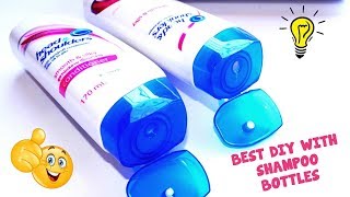 2 Easy DIY in 1 Shampoo Bottle Best Reuse Idea With Shampoo Bottle How To Recycle Shampoo Bottle