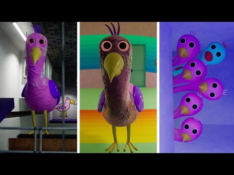 ALL Opila Bird & Baby Birds Scenes - Garten of Banban 2 (2023)