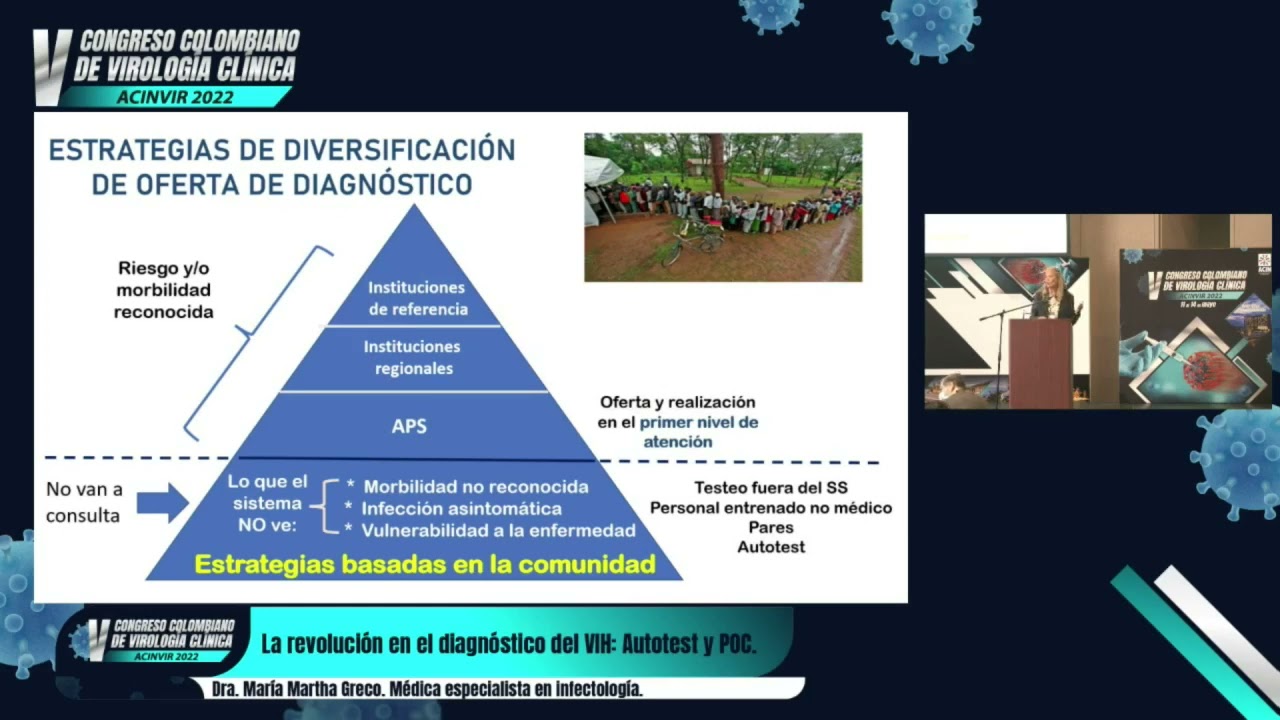 La revolución en el diagnóstico del VIH: Autotest y POC. - Dra. María Martha Greco
