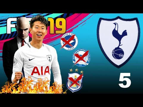 FIFA 19 Tottenham Career Mode Ep5-SOUTH KOREAN HITMAN