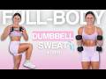 Full Body Dumbbell Cardio Workout EMOM 40 Min