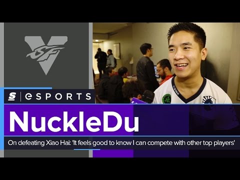 NuckleDu on defeating Xiao Hai:'It feels good to know that I can compete with the other top players'