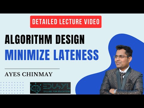 Algorithm Design Greedy Algorithm Scheduling To Minimize Lateness Algorithm Algorithmdesign