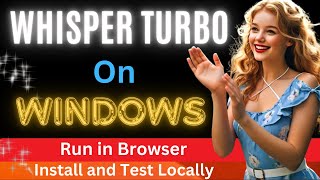 Windows 版 Whisper Turbo - ローカルでの AI 文字起こしの簡単チュートリアル