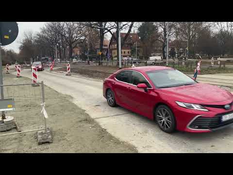 Aleja Wielkiej Wyspy we Wrocławiu - odcinek Olszewskiego - Dembowskiego