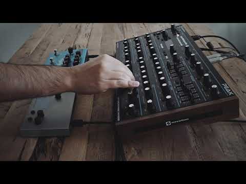 Novation Peak, Norns (Awake script) and Strymon Big Sky