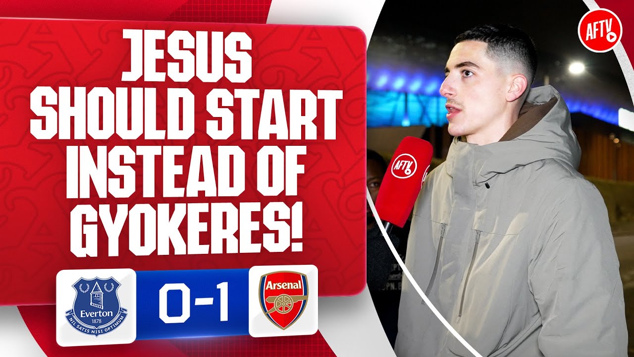Jesus Should Start Instead Of Gyokeres! (Matt) | Everton 0-1 Arsenal
