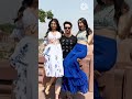 Ananya Panday And Tara Sutaria With Tiger Shroff