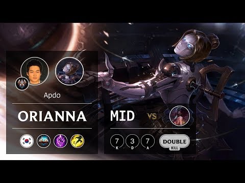 Orianna Mid vs Akali - KR Challenger Patch 9.12