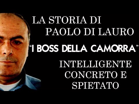 Paolo Di Lauro il boss di Secondigliano Scampia con il fiuto degli affari #Secondigliano #Camorra