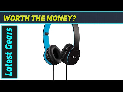 Coby CVH-801-BLU: The Ultimate Portable Stereo Headphones!