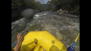 preview picture of video 'Rafting Big Pigeon in Smoky Mountains'