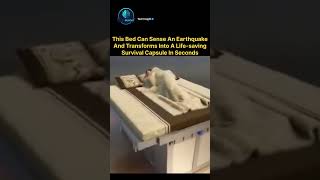 Download lagu This Bed Transforms Into a Survival Capsule in Seconds! 🛌🛡️ mp3